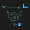 IP камера TP-LINK Tapo TC65 3MP N300 1xFE microSD outdoor (TC65)