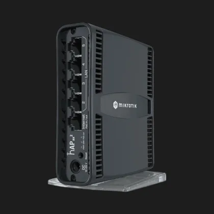 Маршрутизатор MikroTik hAP ax2 (Black)