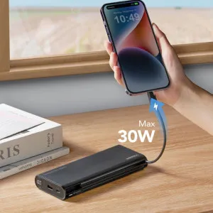Зарядное устройство Power Bank VEGER 25000 mAh TCE130 PD 130W (Type-C + Lightning) (Black) в Хмельницком