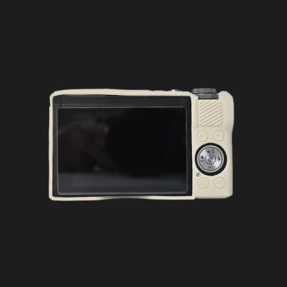 Чохол силіконовий Canon G7X Mark III для цифрових фотокамер (Beige)