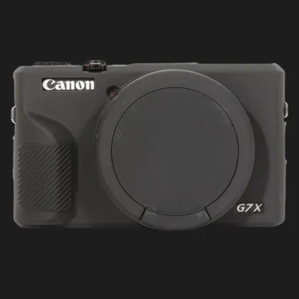 Чохол силіконовий Canon G7X Mark III для цифрових фотокамер (Black)