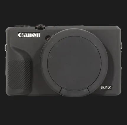 Чехол силиконовый Canon G7X Mark III для цифрових фотокамер (Black)