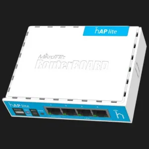 Маршрутизатор MikroTik hAP lite (White/Blue) в Бродах