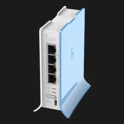 Маршрутизатор MikroTik hAP lite TC (White/Blue)