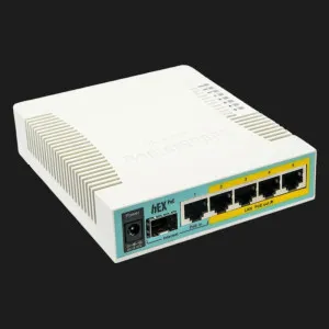 Маршрутизатор MikroTik hEX PoE (White) в Бродах