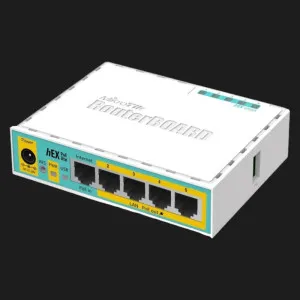 Маршрутизатор MikroTik hEX PoE lite (White) в Бродах