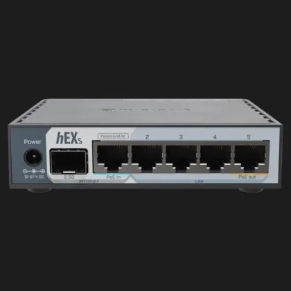 Маршрутизатор MikroTik hEX S (Gray) в Чернигове