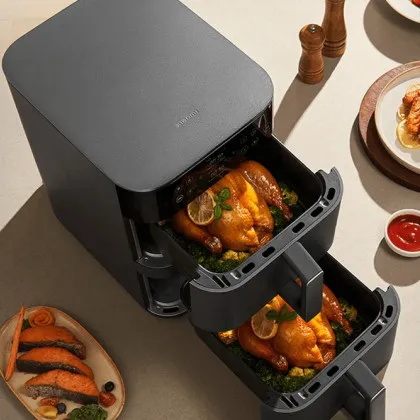 Мультипіч Xiaomi Smart Double Stack Air Fryer 12L (Black) (EU)