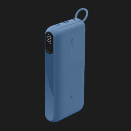Зарядний пристрій Power Bank Belkin 20000мАh, 20W, with Display (Blue)