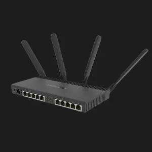 Маршрутизатор MikroTik RouterBOARD RB4011iGS+5HacQ2HnD-IN (Black) в Бродах