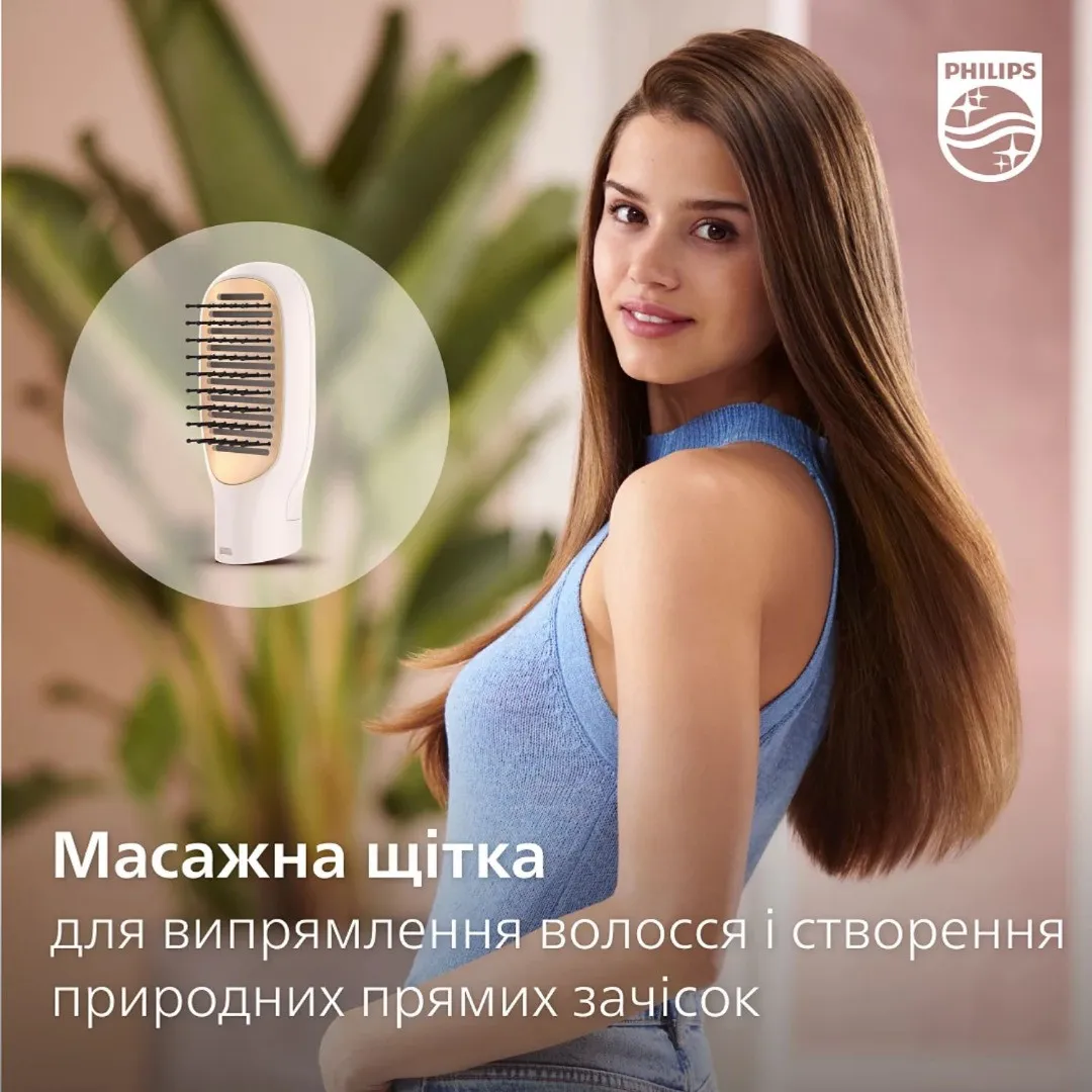Фен-щітка Philips Series 3000 (Pink) — фото 11