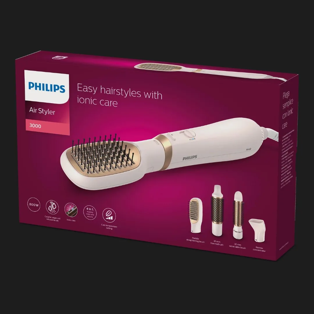 Фен-щітка Philips Series 3000 (Pink) — фото 12