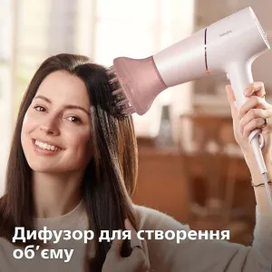 Фен Philips Series 5000 (White/Pink) в Бродах
