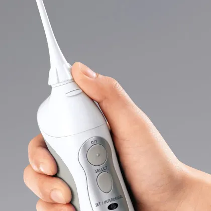 Ирригатор портативный Panasonic, 2 насадки (EW1411H321) (Gray)