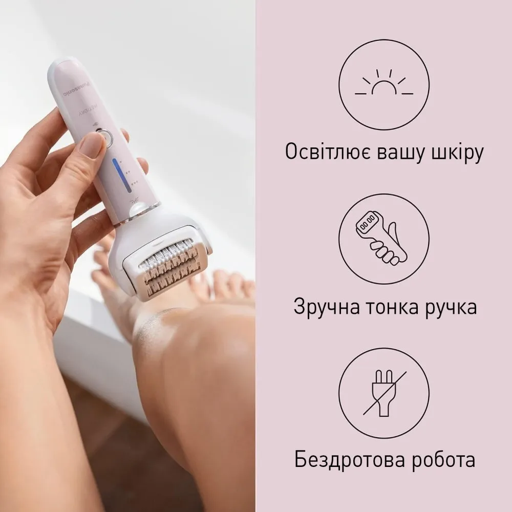 Епілятор Panasonic (ES-EY80-P520) (Purple/White)