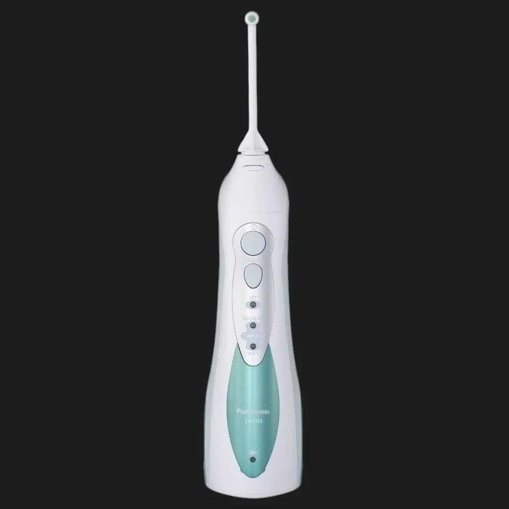 Іригатор портативний Panasonic, 2 насадки (EW1313G321) (White/Blue)