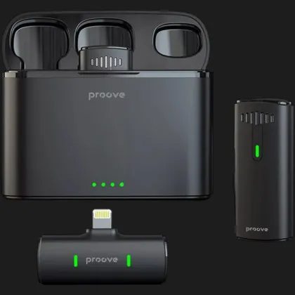 Бездротовий петличний мікрофон Proove Demo Lightning