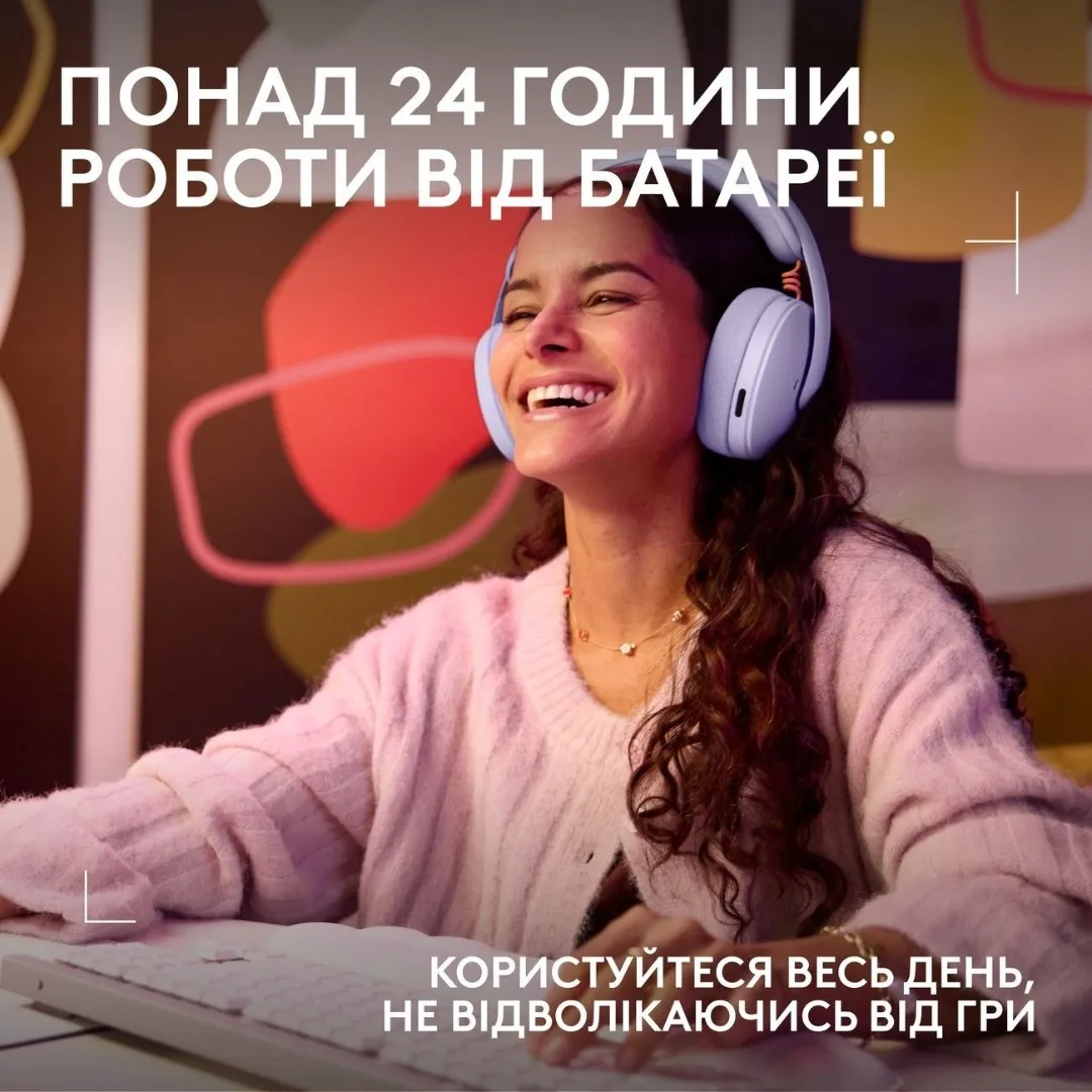 Гарнитура Logitech G325 Lightspeed Wireless (Lilac) (UA)