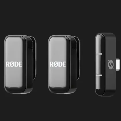 Мікрофонна радіосистема Rode Wireless Micro USB-C (Black) Івано-Франківську