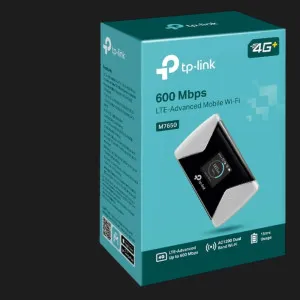 Мобильный маршрутизатор TP-LINK M7650 N600, 4G/LTE (White/Black) в Кропивницком