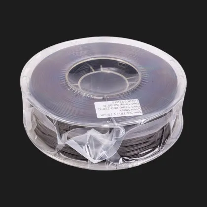 Пластик (Filament) PowerPlant TPU 1.75мм 1кг (Black) (PT812981)