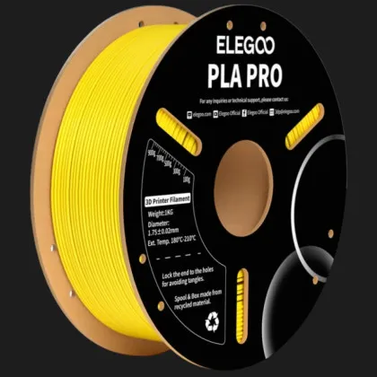 Пластик (Filament) ELEGOO PLA PRO 1кг 1.75мм Жовтий (50.203.0194)