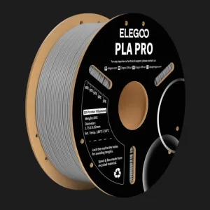 Пластик (Filament) ELEGOO PLA PRO 1кг 1.75мм Сірий (50.203.0195)