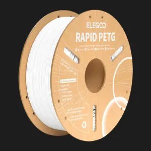 Пластик (Filament) ELEGOO Rapid PETG 1кг 1.75мм Білий (50.203.0217)
