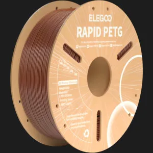 Пластик (Filament) ELEGOO Rapid PETG 1кг 1.75мм Коричневий (50.203.0225)