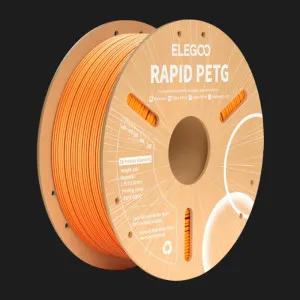 Пластик (Filament) ELEGOO Rapid PETG 1кг 1.75мм Помаранчевий (50.203.0223)