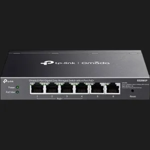 Комутатор TP-LINK ES206GP (Black) в Кропивницькому