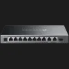 Комутатор TP-LINK ES210GMP (Gray)