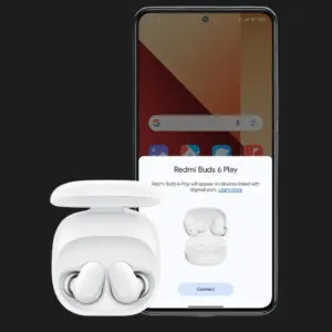 Наушники Xiaomi Redmi Buds 6 Play (White) в Александрии