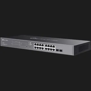 Комутатор TP-LINK SG2218P (Gray)