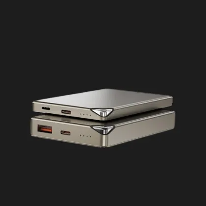 Power Bank WiWU Ultra Slim 5000mAh MagSafe (Gold)