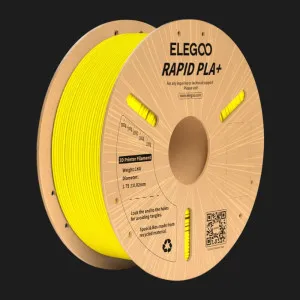 Пластик (Filament) ELEGOO Rapid PLA Plus 1кг 1.75мм Жовтий (50.203.0121)