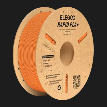 Пластик (Filament) ELEGOO Rapid PLA Plus 1кг 1.75мм Оранжевый (50.203.0120)