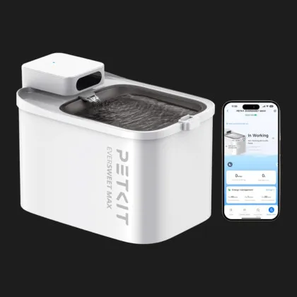 Поїлка PETKIT Eversweet Max Smart Pet Drinking Fountain (White) Івано-Франківську