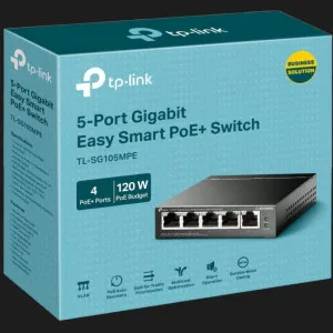 Комутатор TP-LINK TL-SG105MPE (Gray) в Кропивницькому