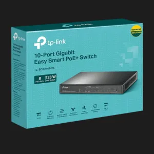 Комутатор TP-LINK TL-SG1210MPE (Gray) в Кропивницькому