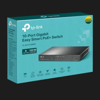 Коммутатор TP-LINK TL-SG1210MPE (Gray) в Чернигове