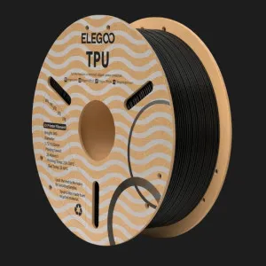 Пластик (Filament) ELEGOO TPU 1кг 1.75мм Чорний (50.203.0567)