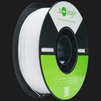 Пластик (Filament) Soleyin ULTRA PLA 1кг 1.75мм Белый (3301010609)