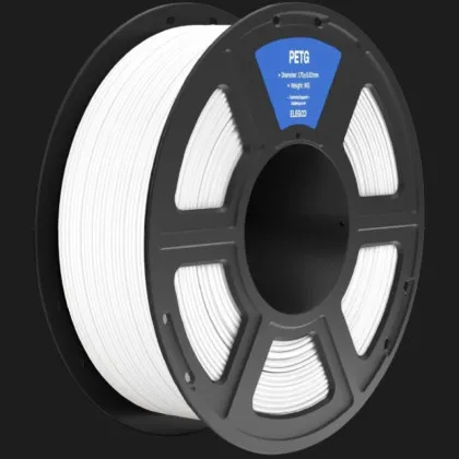 Пластик (Filament) ELEGOO PETG 1кг 1.75мм Белый (50.203.0386)