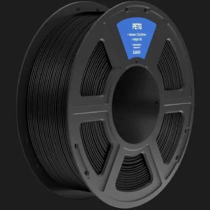 Пластик (Filament) ELEGOO PETG 1кг 1.75мм Чорний (50.203.0385)