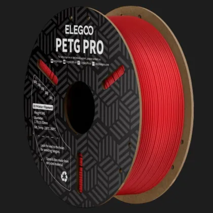 Пластик (Filament) ELEGOO PETG PRO 1кг 1.75мм Червоний (50.203.0264)