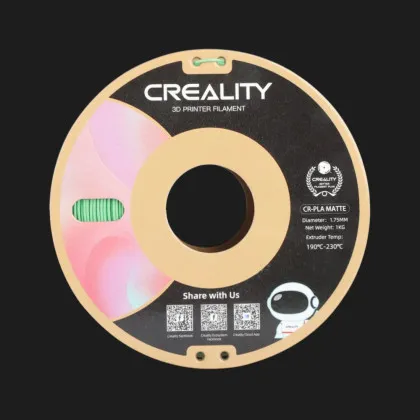 Пластик (Filament) CREALITY PLA Матовий 1кг 1.75мм Зелений авокадо (3301010301)