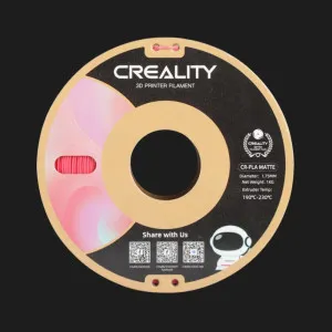 Пластик (Filament) CREALITY PLA Матовый 1кг 1.75мм Клубнично красный (3301010300)