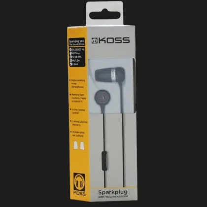 Навушники Koss Spark Plug In-Ear (Black)