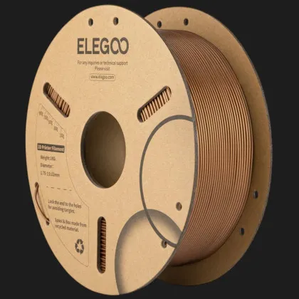 Пластик (Filament) ELEGOO PLA 1кг 1.75мм Бронзовий (50.203.0465)